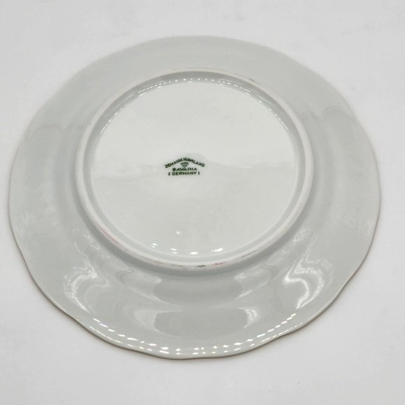 Vintage Johann Haviland Bavaria Germany Sepia Rose 6 1/4 in Bread Butter Plate - Picture 3 of 4